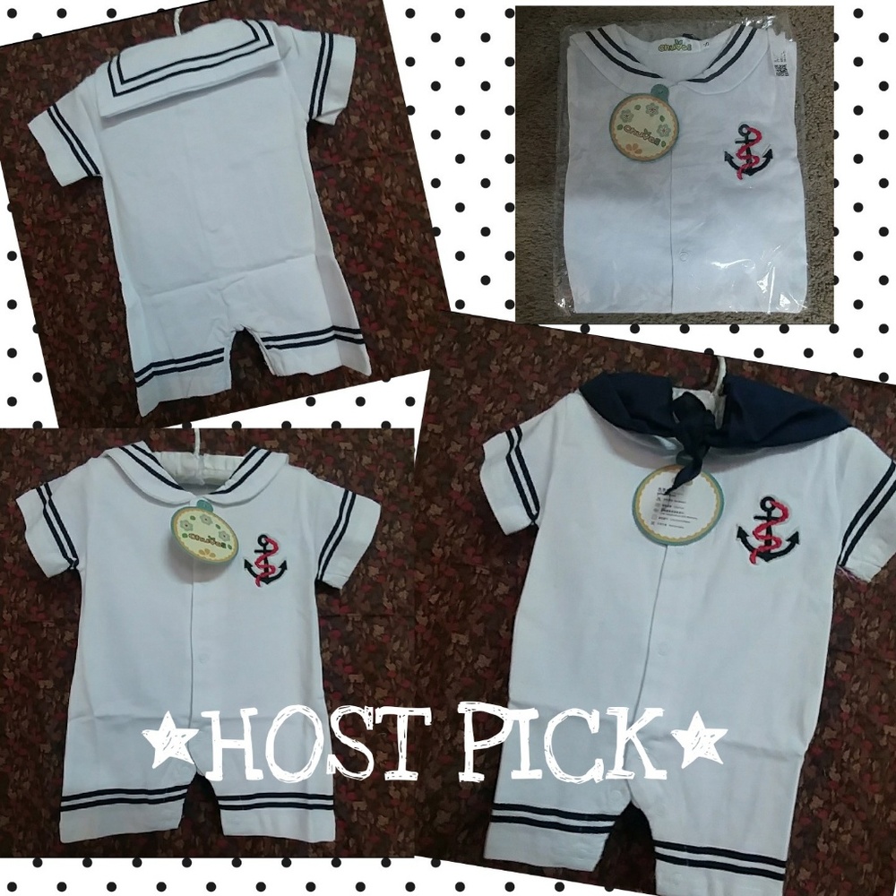 NWT Sailor suit